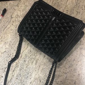 Rebecca Minkofff Love JUMBO black on Black